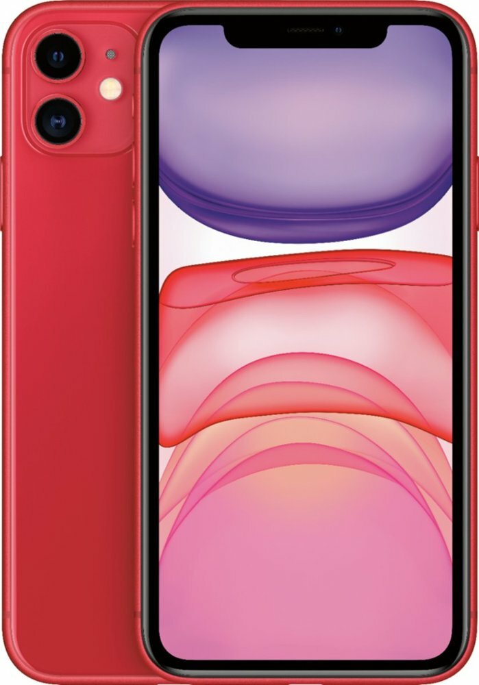Apple iPhone 11 / 6.1" IPS 1792x828 / A13 Bionic / 4Gb / 64Gb / 3110mAh / Red