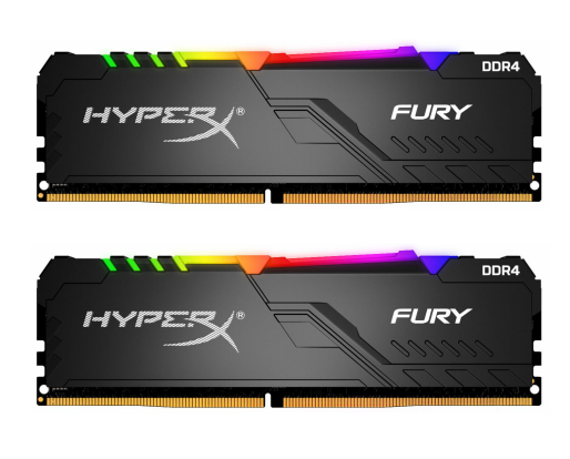 KIT RAM Kingston HyperX FURY HX430C15FB3AK2/16 / 2x8GB / DDR4 / 3000 / PC24000 / CL15 / 1.2V /