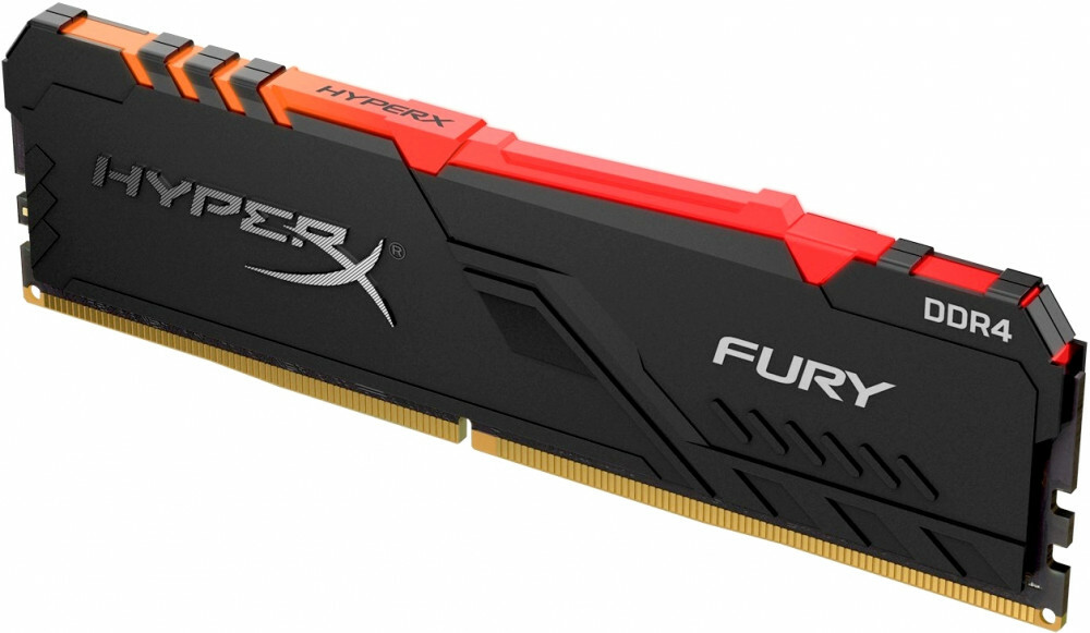 Kingston HyperX FURY RGB HX432C16FB3A/16 / 16Gb / DDR4 / 3200 / CL16 / 1.35V /