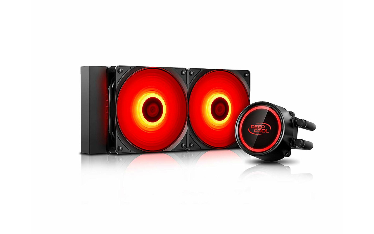 AIO Liquid Cooling Deepcool GAMMAXX L240T / Red