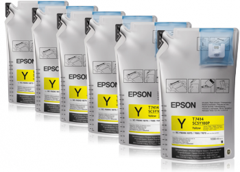Ink Cartridge Epson UltraChrome DS / 1L x 6packs /  Yellow