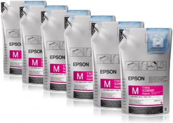 Ink Cartridge Epson UltraChrome DS / 1L x 6packs /  Magenta