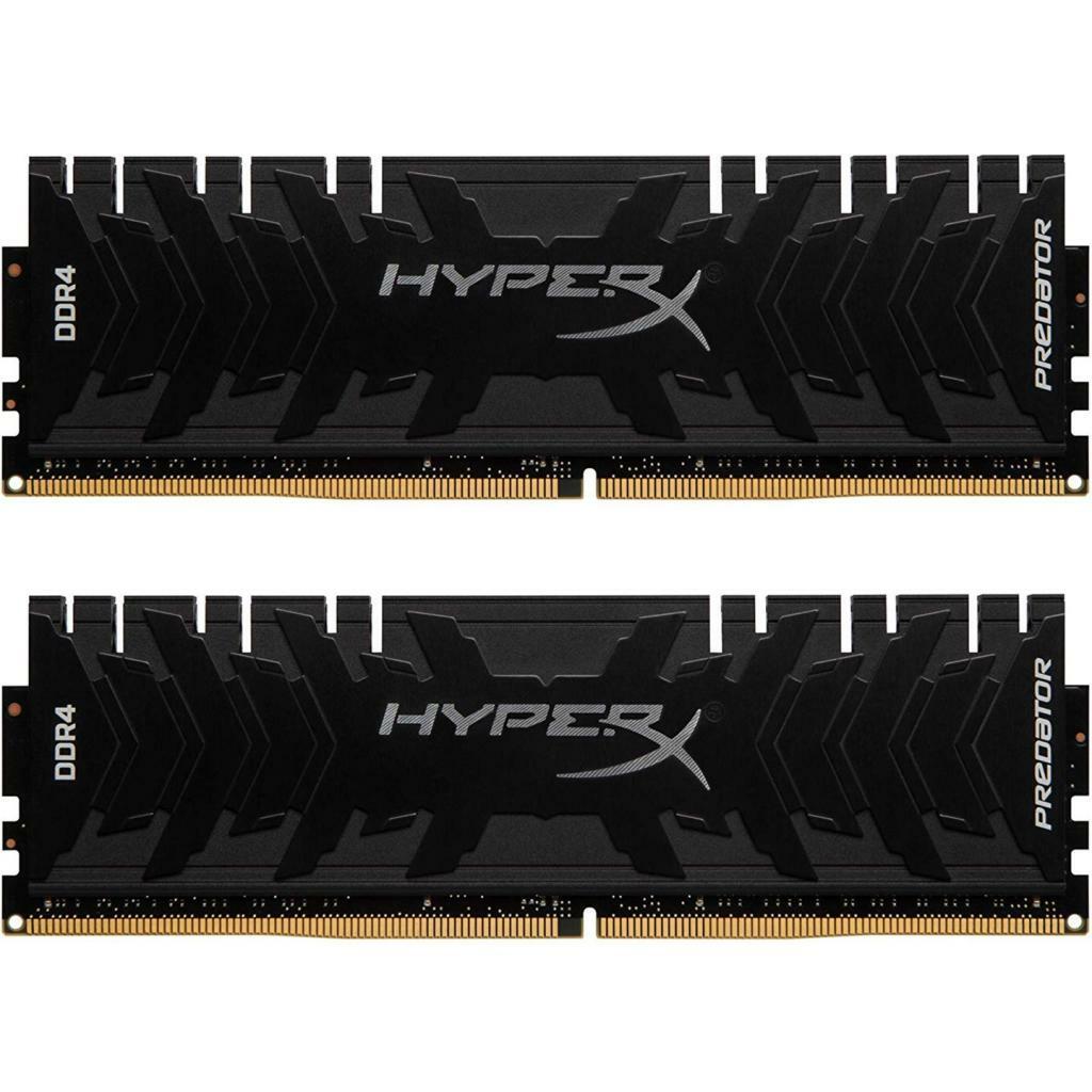 KIT RAM Kingston HyperX Predator  HX436C17PB3K2/32 / 2x16GB / DDR4 / 3600 / PC28800 / CL17 / 1.35V / Heat spreader / Black