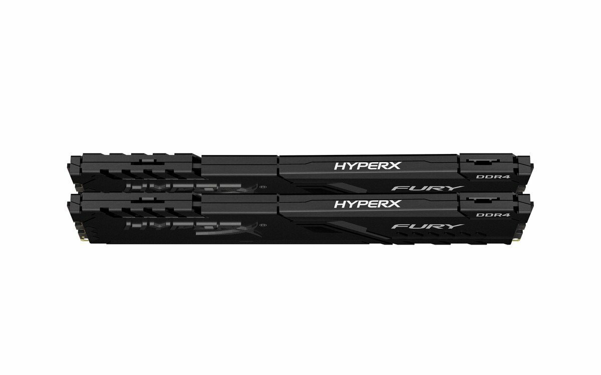 KIT RAM Kingston HyperX FURY HX430C15FB3K2/32 / 2x16GB / DDR4 / 3000 / PC24000 / CL15 / 1.2V / Black