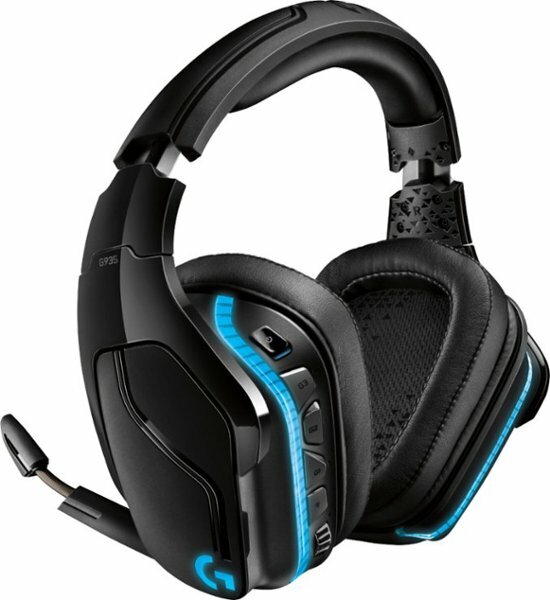 Logitech G935 / Wireless 7.1 Surround Lightsync / 981-000744 / Black
