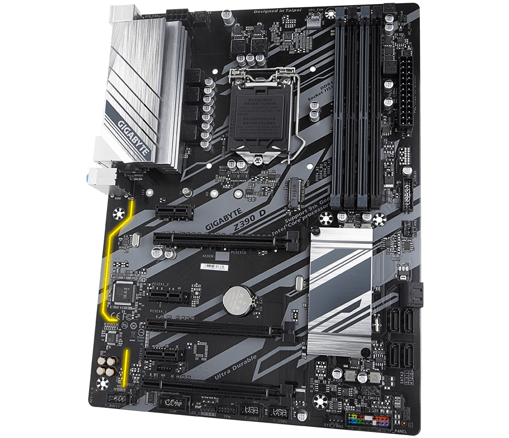MB GIGABYTE Z390 D / ATX / Intel Z390 / 4xDDR4 /