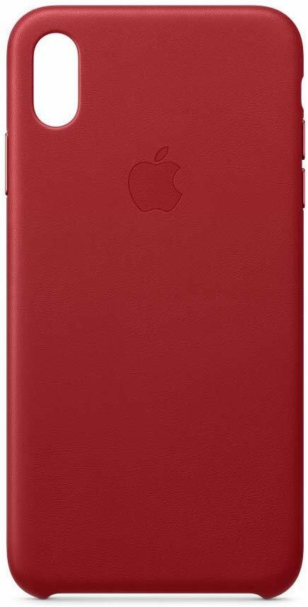 Apple Original iPhone XS Max Leather Case / Red