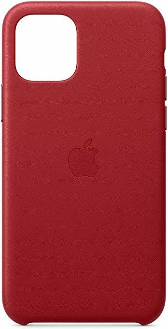 Apple Original iPhone 11 Pro Leather Case / Red