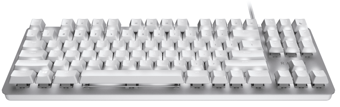 Razer Keyboard Mechanical BlackWidow Lite Mercury Ed. Orange Switch RZ03-02640700-R3M1 / White