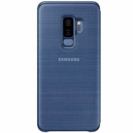 Samsung LED Flip Wallet Galaxy S9+ / Blue