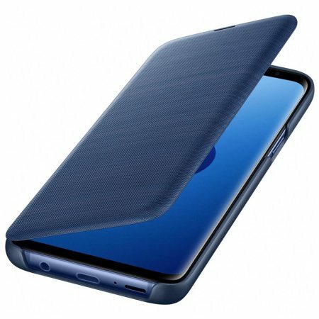 Samsung LED Flip Wallet Galaxy S9+ / Blue