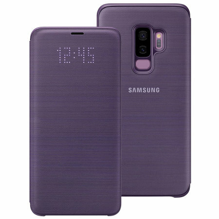 Samsung LED Flip Wallet Galaxy S9+ / Purple