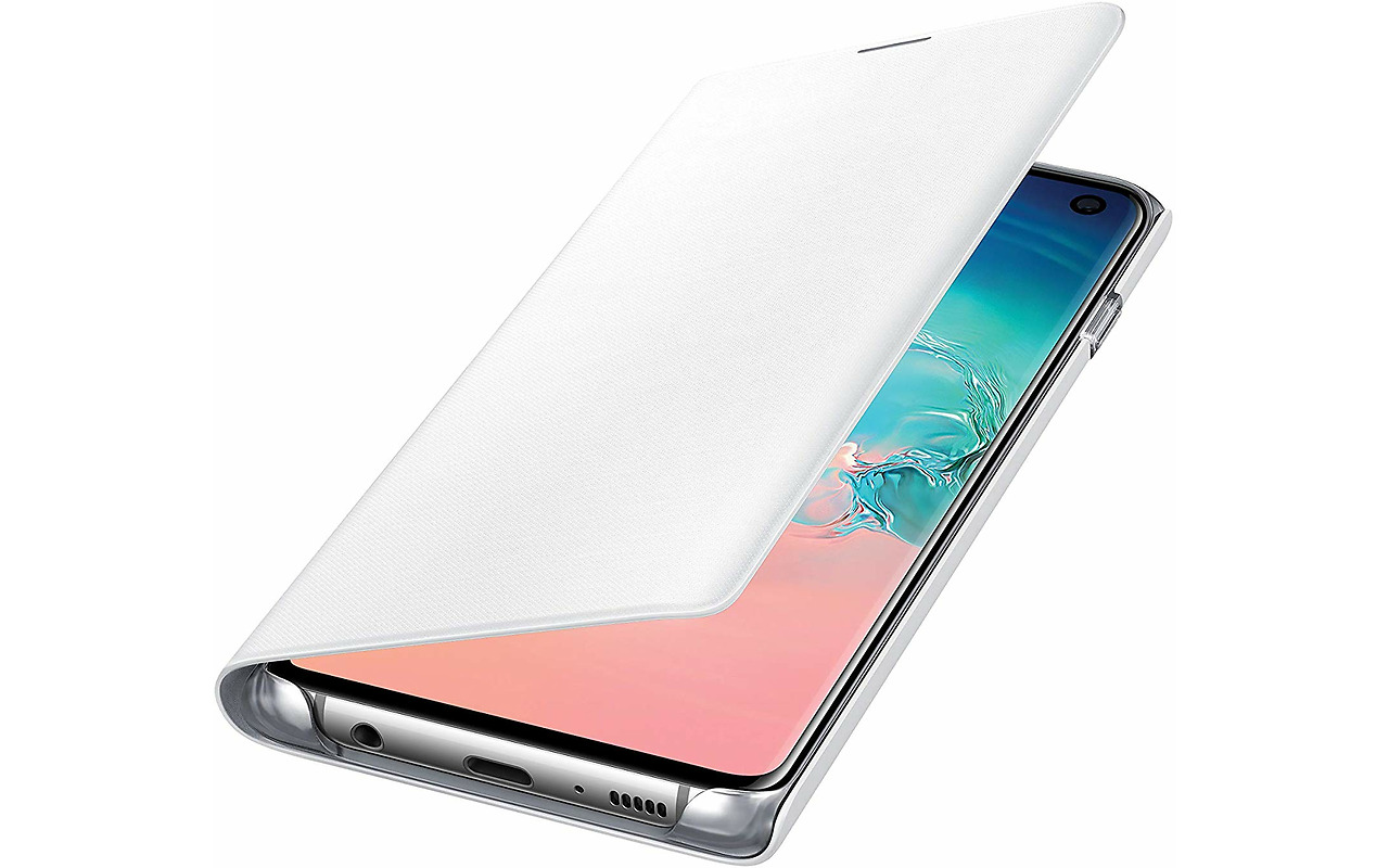Samsung LED Flip Wallet Galaxy S10 / White