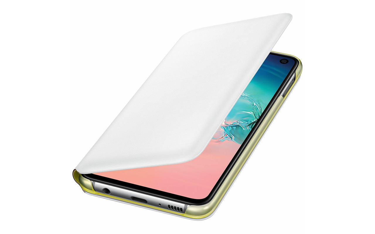Samsung Original LED Flip Wallet Galaxy S10E White