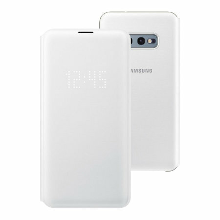 Samsung Original LED Flip Wallet Galaxy S10E White
