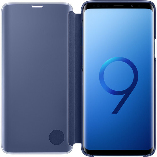 Samsung Clear view cover Galaxy S9+ / Blue