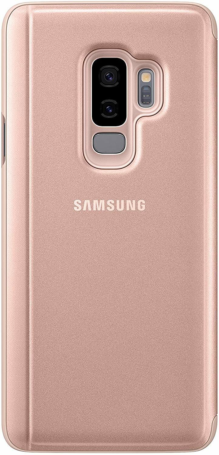 Samsung Clear view cover Galaxy S9+ / Gold