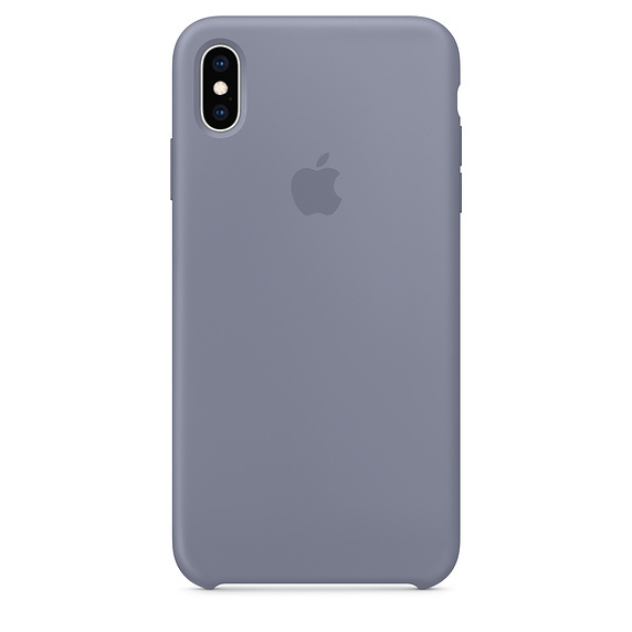 Apple Original iPhone XS Silicone Case / Purple
