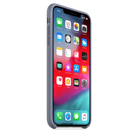 Apple Original iPhone XS Silicone Case / Purple