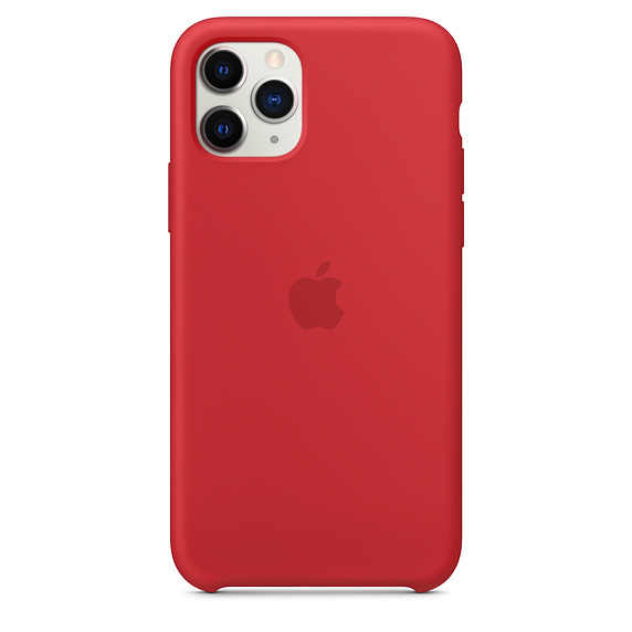 Apple Original iPhone 11 Pro Silicone Case / Red