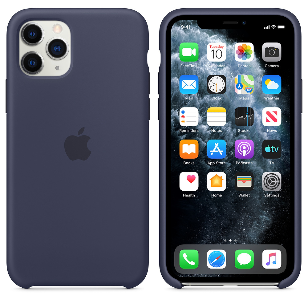 Apple Original iPhone 11 Pro Silicone Case / Purple