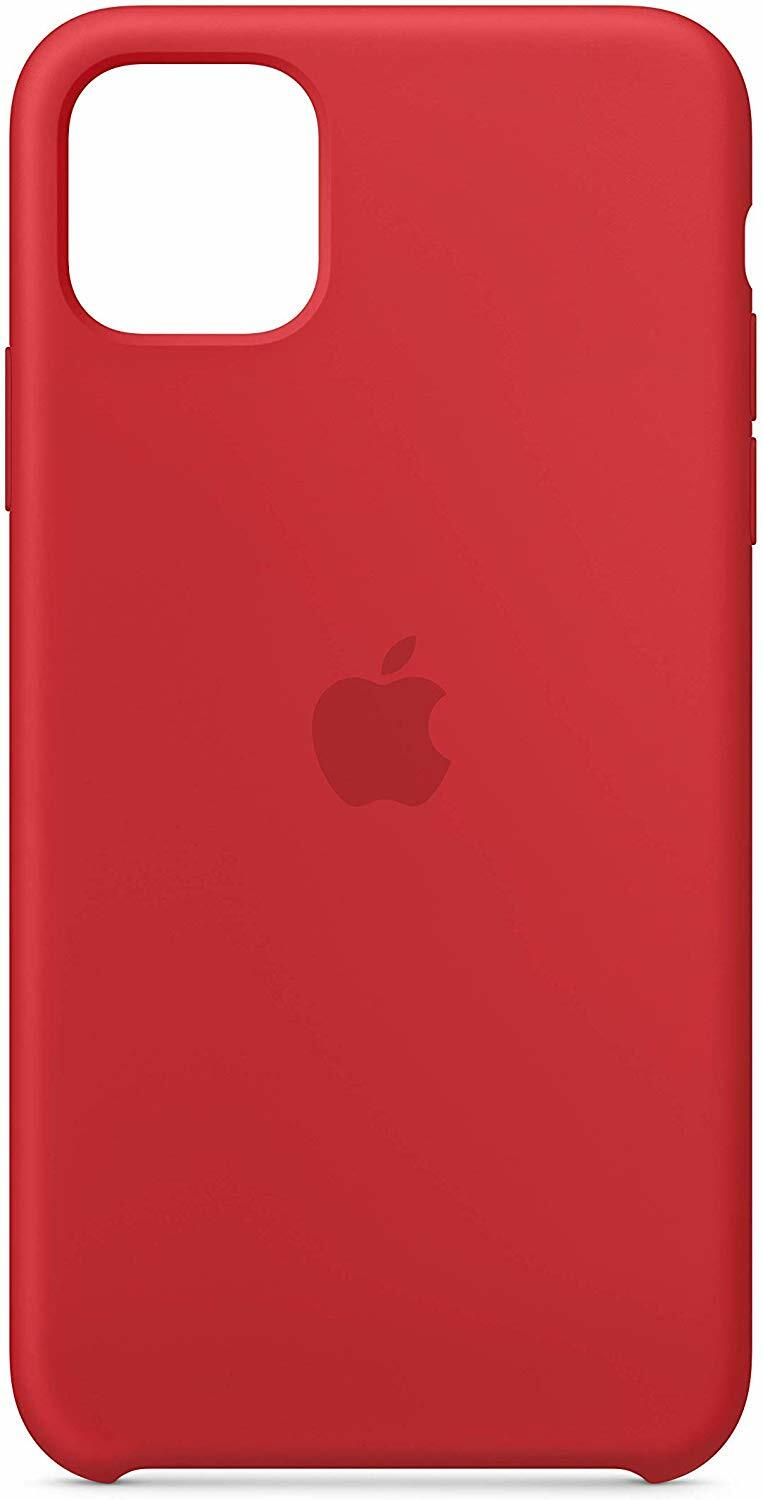 Apple Original iPhone 11 Pro Max Silicone Case / Red