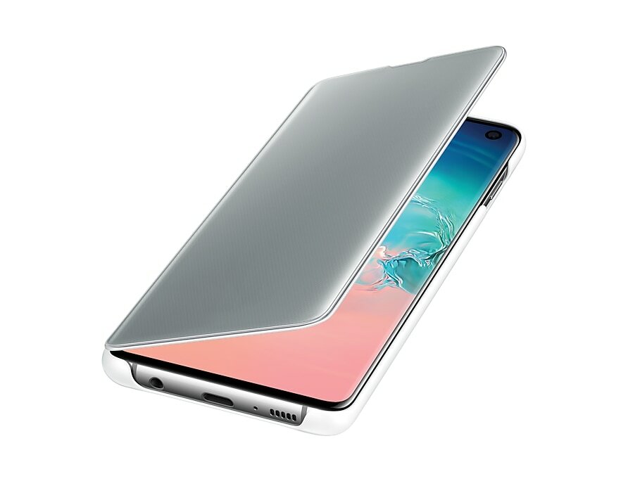 Samsung Clear view cover Galaxy S10 / White