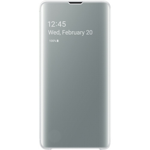 Samsung Clear view cover Galaxy S10 / White