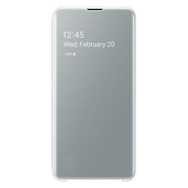 Samsung Original Clear view cover Galaxy S10E White