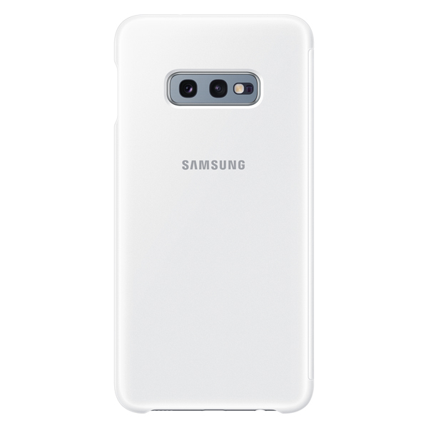 Samsung Original Clear view cover Galaxy S10E White