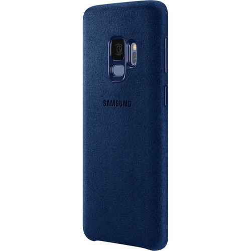 Samsung Alcantara cover Galaxy S9 / Blue