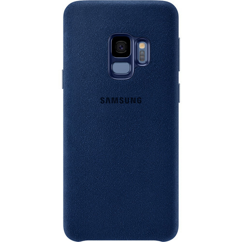 Samsung Alcantara cover Galaxy S9 / Blue