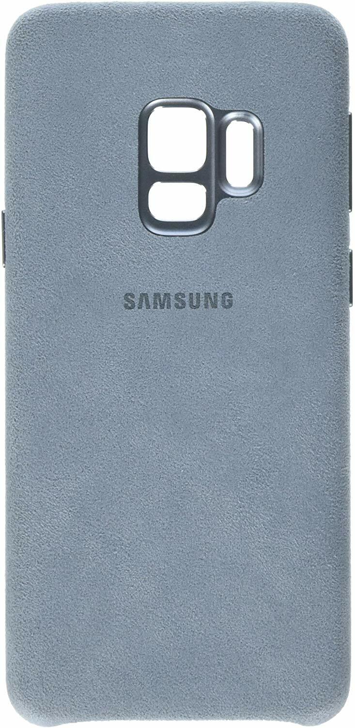 Samsung Alcantara cover Galaxy S9 / Mint
