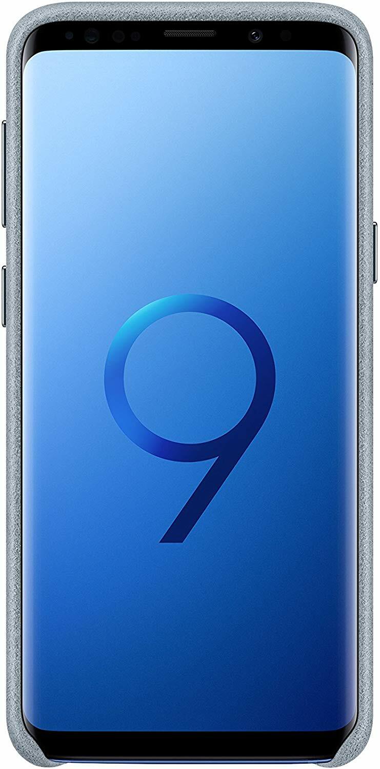 Samsung Alcantara cover Galaxy S9 / Mint