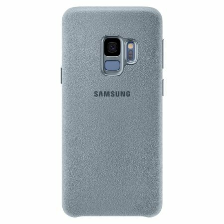 Samsung Alcantara cover Galaxy S9 / Mint
