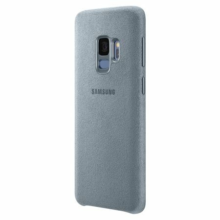 Samsung Alcantara cover Galaxy S9 / Mint