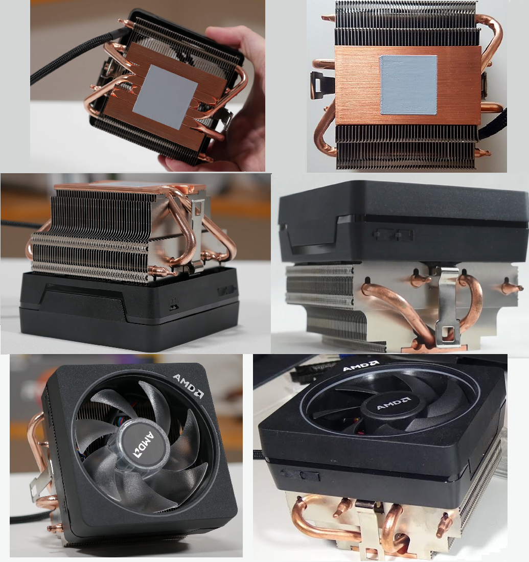 Cooler OEM for AMD Ryzen Socket AM4 105W with Wraith Prism RGB LED