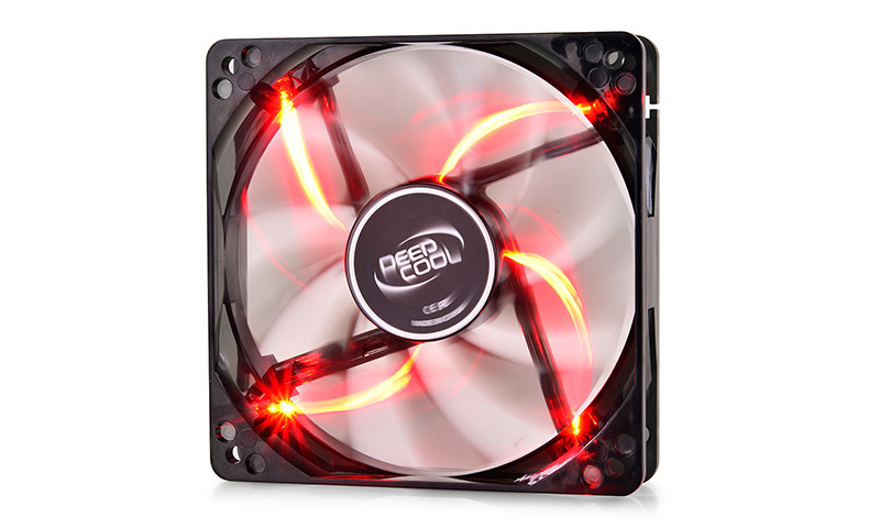 Case Fan Deepcool WIND BLADE 120 / 120mm / Red