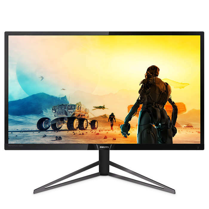 Philips 326M6VJRMB 32.0" MVA 4K-UHD HDR-600 Speakers Ambiglow