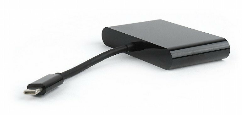 Gembird A-CM-VGA3in1-01 Adapter USB-C to 3-in-1
