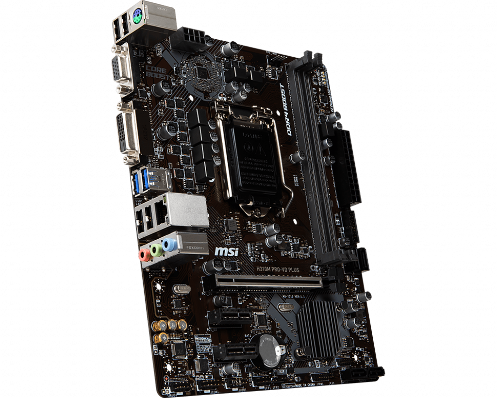 MB MSI H310M PRO-VD PLUS mATX Intel H310 2xDDR4