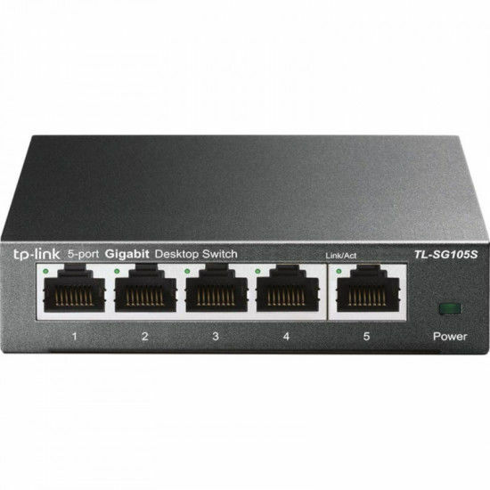 TP-LINK TL-SG105S Gigabit Switch 5 Ports / Black