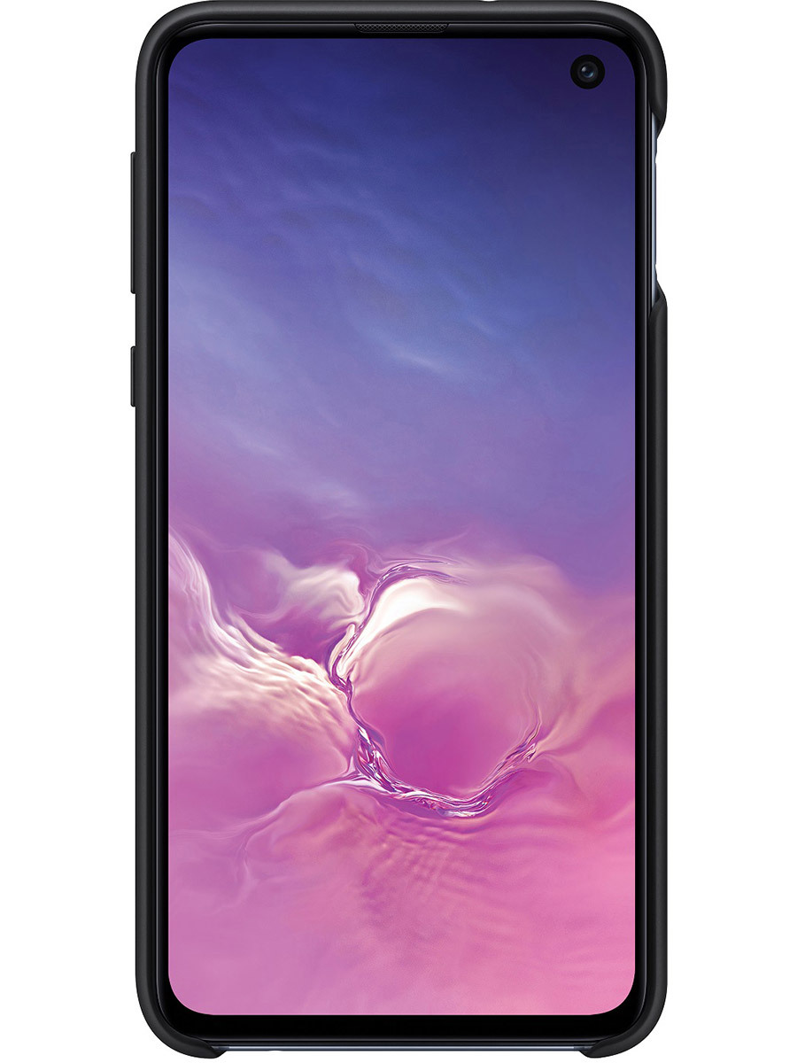 Samsung Silicone cover Galaxy S10E / Black