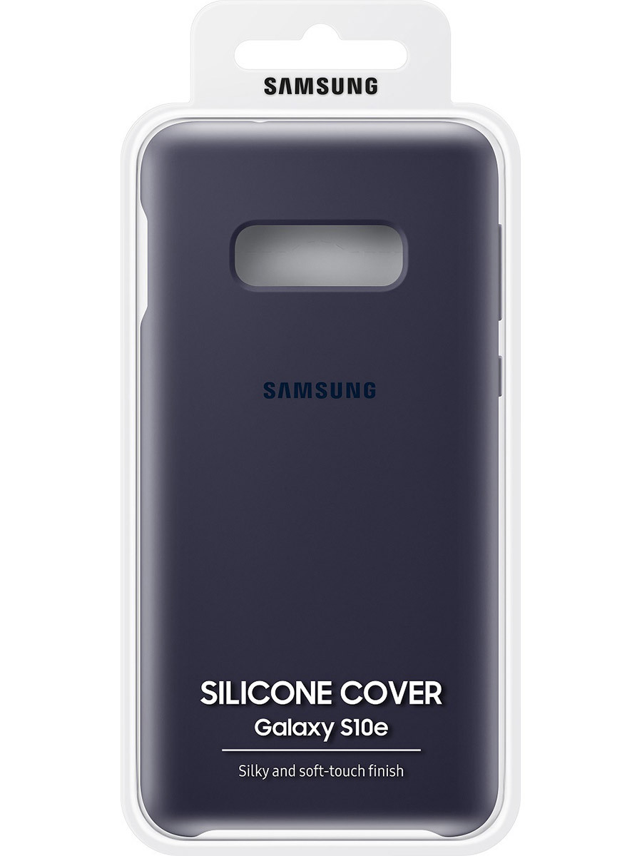 Samsung Silicone cover Galaxy S10E / Black