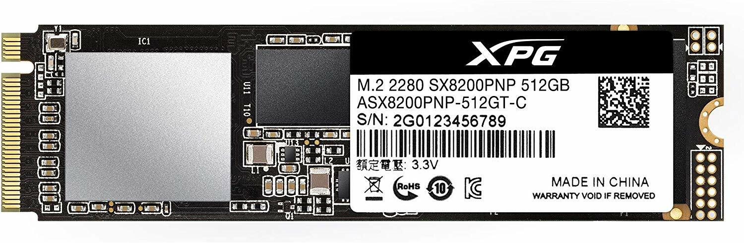 ADATA XPG SX8200 Pro 512GB M.2 NVMe