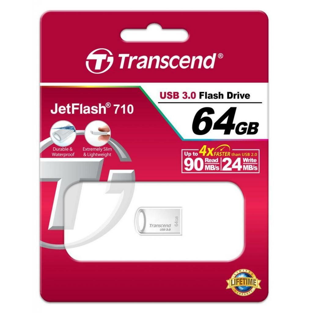 Transcend JetFlash 710S 64GB USB3.1 / Silver