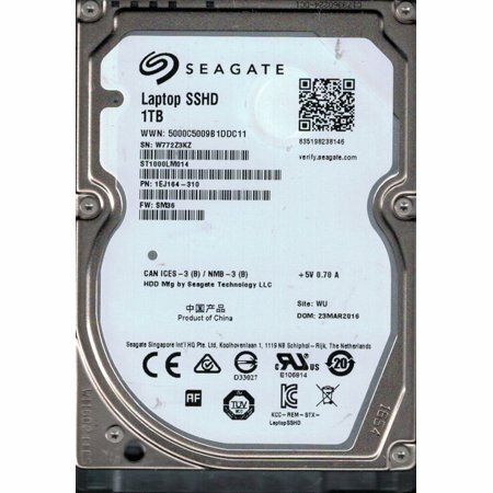 Seagate ST1000LM014 2.5" SHDD 1.0TB Hybrid Laptop