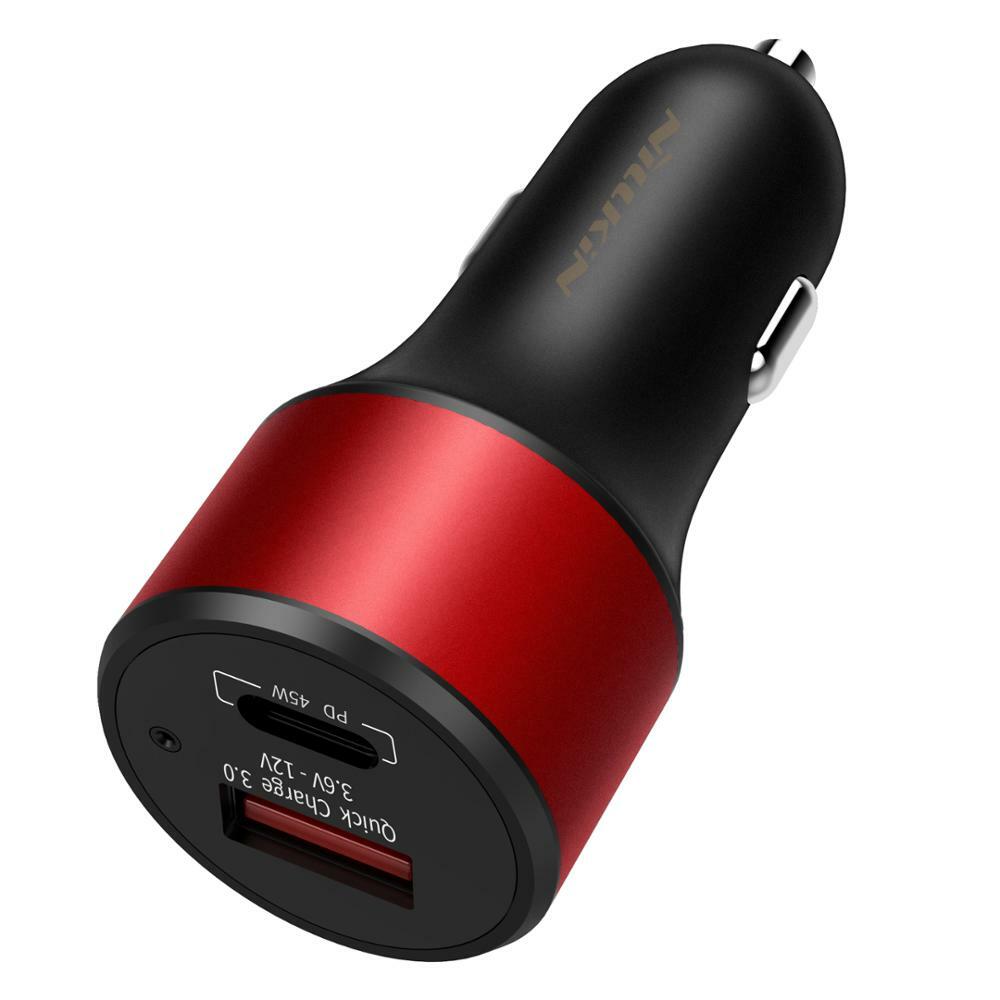 Nillkin Celerity Auto adapter Quick Charge 3.0 63W / Red
