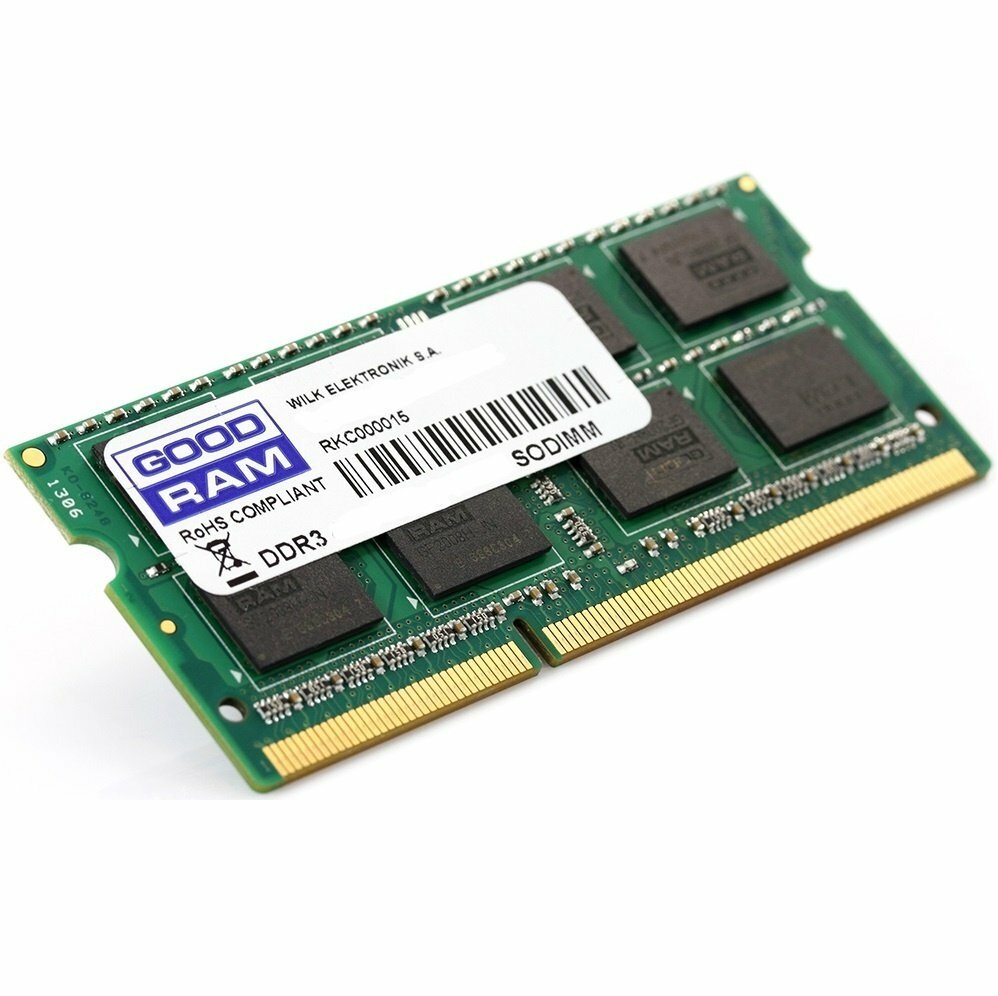 RAM SODIMM GOODRAM / 4GB / DDR3 / 1600 Mhz / CL11 / GR1600S364L11S/4G