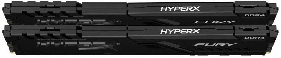 KIT RAM Kingston HyperX FURY HX430C15FB3K2/16 / 2x8GB / DDR4 / 3000 / PC24000 / CL15 / 1.2V / Black